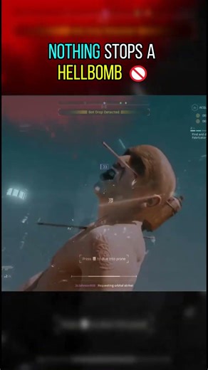 Nothing stops a Hellbomb. NOTHING! 🚫 | #helldivers2 #gaming #shorts