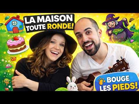 J'ai une maison toute ronde 🏠 - Comptine gestuelle pour enfants (de Rémi Guichard)