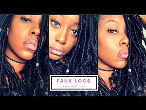 LOCS TUTORIAL: FAUX GODDESS LOCS OVER MY LOCS!