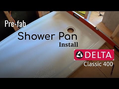 Delta Classic 400 Shower Pan Install