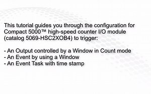 06. 5069-HSC2X0B4高速计数器模块配置