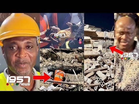 Tragedy Hits Accra New Town as 3 People Confirmed D£ad After Building Collapse - FULL STORY