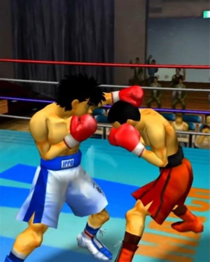 Ippo Drops Fujiwara Twice! | Hajime No Ippo Portable: Victorious Spirits #shorts #hajimenoippo