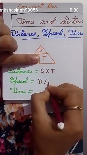 Distance,speed&time tricks