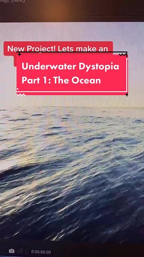 Oceans are fun to make! #Blender #cyclesrender #cgi #aftereffects #ocean #animation #vfx #foryou #fypシ #blendertok #dystopia #part1 #artisttok #water