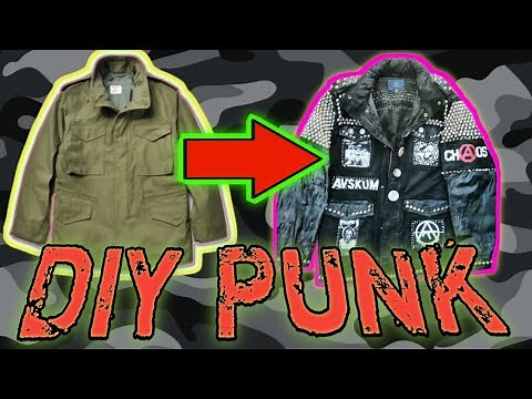 FORGOTTEN PUNK JACKETS! (Up-Cycled Military Surplus)