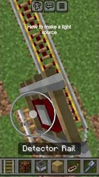 how to make a moving light source in Minecraft