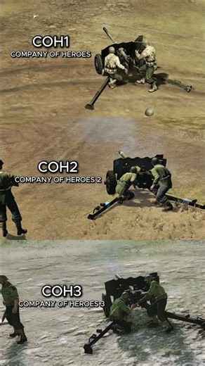 Crew Gun Reloading Animation #companyofheroes3 #warthunder #animation