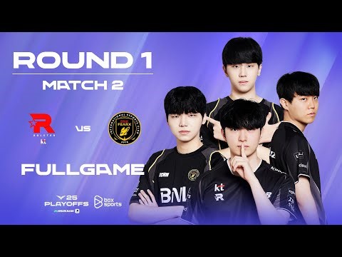 KT vs BFX | Full Game 1, 2, 3, 4 | ROUND 1 MATCH 2 | 2025 LCK PLAYOFFS