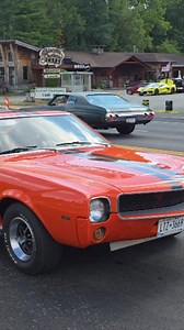 Big bad orange 390 powered 1969 AMC AMX #fypシ #classiccars #Samspace81 | Samspace81