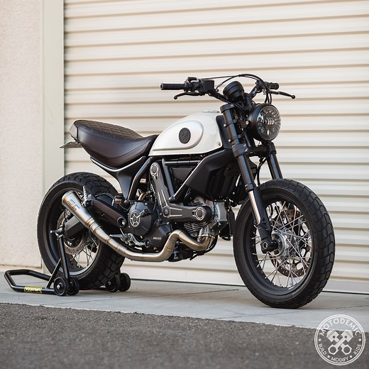 Ducati Scrambler 7-inch LED Headlight Conversion