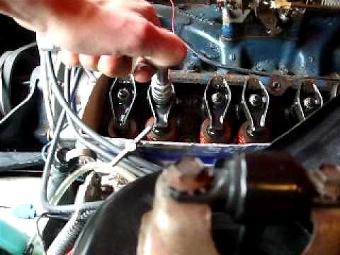 valve adjustment 289 v8 mustang 67 running engine