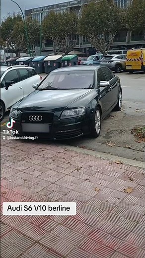 Une Audi S6 v10 berline. ‪@audi‬ ‪@audifrance‬ #audi #audis6 #v10 #pov #pourtoi