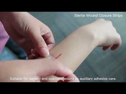 How to Apply Wound Closure Strips Like a Doctor (Step-by-Step Tutorial)#WoundCare #FirstAid #HowTo