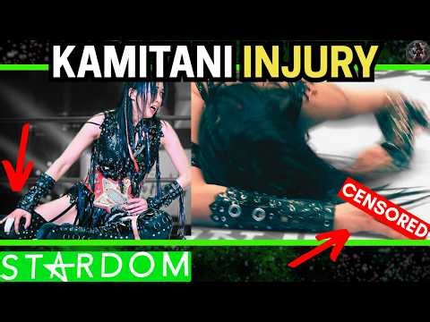 STARDOM WRESTLING - KAMITANI INJURY EXPLAINED - RED BELT RADIO 85