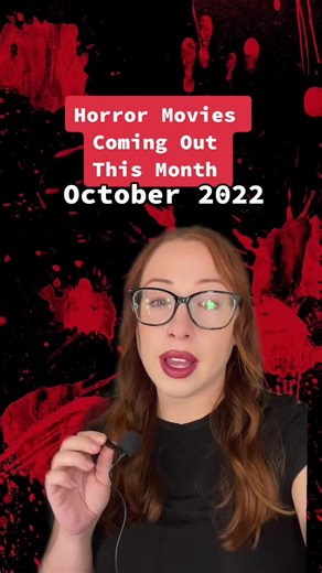 Horror Movies Coming Out This Month | October 2022 #movienews #moviestowatch #horror #scary #spookyseason