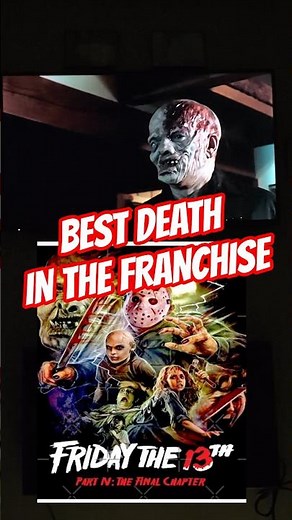 Is Jason's Death The Best Villain Death Ever? #jasonvoorhees #fridaythe13th #thefinalchapter #horror