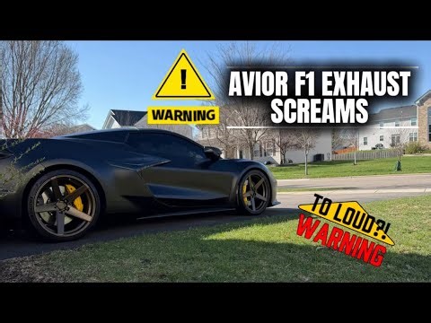 My C8 Z06 Sounds Like an F1 Car… But There’s a Problem