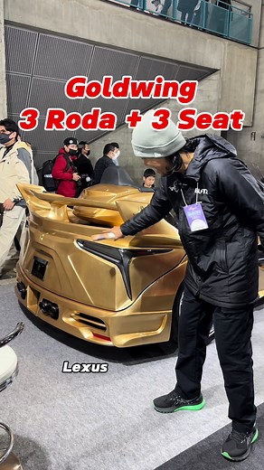 Goldwing yang Rare di Tokyo Auto Salon. #honda #goldwing #trike #rare #japan #tokyoautosalon #mekanika #mekanikamalaysia