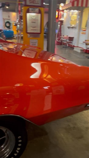 Take a look at this 1970 Buick GS 🤩Built for the auto show circuit and powered by a legendary 455 V8, this one of a kind beauty stuns in fireglow red with a crisp white interior. A true showstopper from every angle. 🚗 Come see it today! https://natmus.org/plan-your-trip/ | National Automotive and Truck Museum