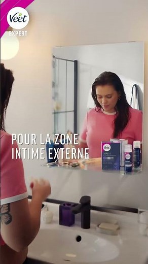 Choisis ce qui te convient! Découvre le kit d'épilation intime Veet Expert