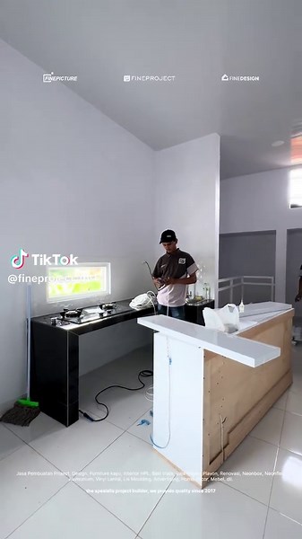 PROJECT KITCHENSET MEJA COR 🏠 Alamat kami : Google Maps