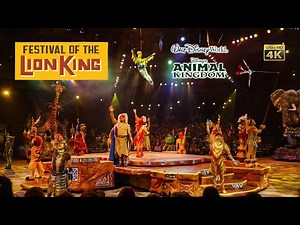 Festival of the Lion King Full Show 4K Disney's Animal Kingdom 2022 10 25