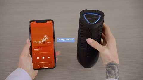 Vanzon Bluetooth Speakers V40 Portable Wireless Speaker V5.0 with 24W Loud Stereo Sound, TWS, 24H Playtime & IPX7 Waterproof, Suitable for Travel, Home&Outdoors