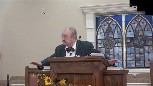 This is the sermon preached by Bro. Don Smith, Algoma Baptist Church MS, on November 9, 2025. Scripture read by Emma Newell. | Algoma Baptist Church MS