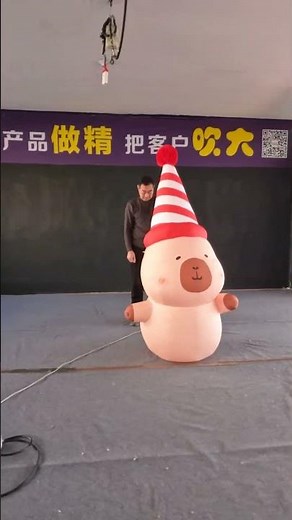 Inflatable Figures Mascot For Christmas Decorations