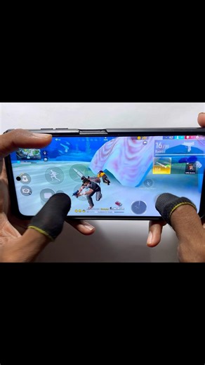 3 finger handcam gameplay solo vs squad poco x3 pro 60fps 120hz 360hz game turbo SD860 Processor