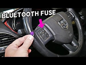 DODGE DART BLUETOOTH HANDSFREE LOCATION REPLACEMENT. CANNOT CONNECT PHONE