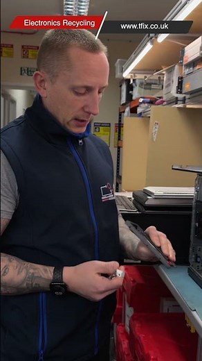 This PC didn't need to be scrapped - just a simple upgrade #electronicsrecycling #weee #shorts