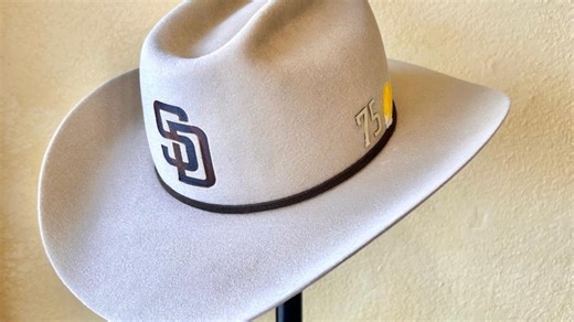 This Oceanside designer is making cowboy hats worn by San Diego Padres, WWE's Dominik Mysterio