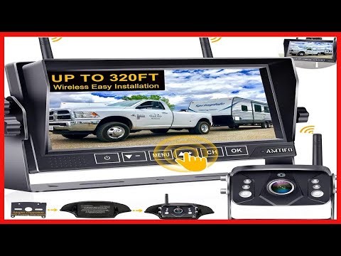 Upgrade Your RV Safety with the AMTIFO Wireless Backup Camera System