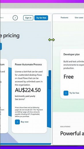 Side-by-Side Browsing in Edge - Here's How #Tutorial #Shorts