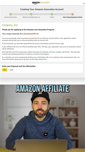Here’s how I’d use Amazon affiliate marketing as a beginner in 2026. Start with searchable product content, use Amazon for simplicity, then gradually replace low-commission links with better direct brand partnerships. Amazon builds momentum — strategy builds scale. Comment AFFILIATE to get started. #amazonaffiliate #affiliatestrategy #onlineincome
