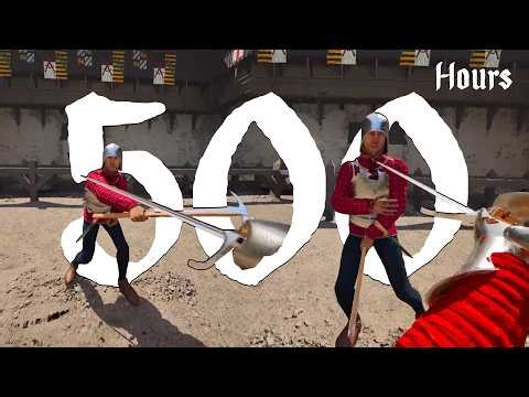 What 500 Hours of Using REAL Fencing Techniques Looks Like in Half Sword