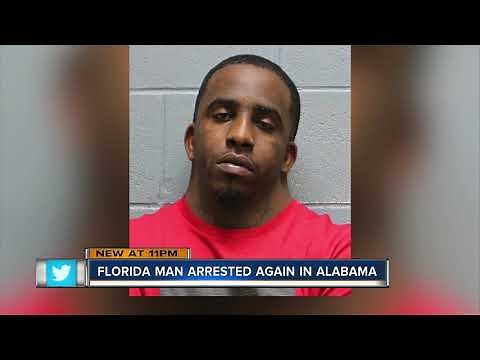 Florida man whose mugshot went viral arrested again