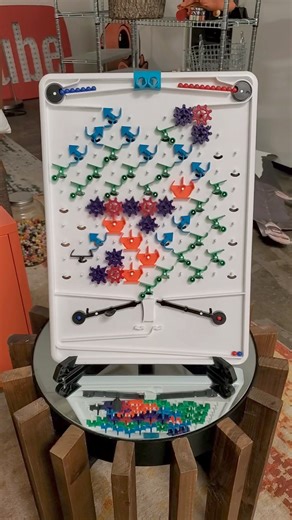 252K views · 7K reactions | Marble-powered computer programming! #fibonnaci #turingtumble #upperstory #toy #MathToy #stemtoy #programing #marbles #marblerace #marblerun | VSAUCE | Facebook