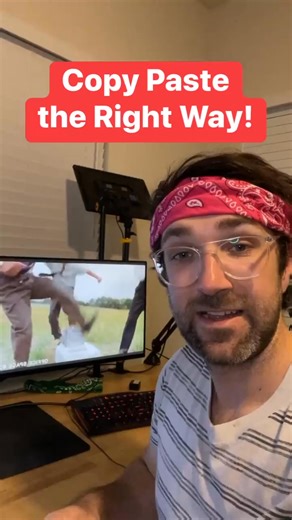 2.7M views · 35K reactions | Have you been copy pasting wrong this entire time? #technology #computer #windows10 | Matty McTech | Facebook