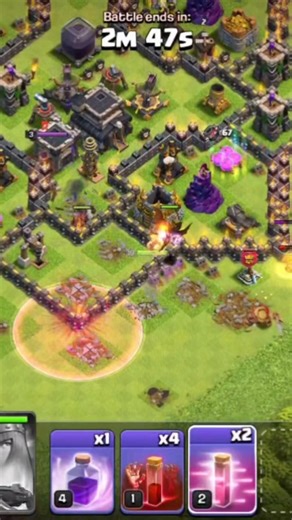 Ground bes Dragon Attack 😭 #smartphone #clashofclans #gaming #coc #games #lifeisbutadream