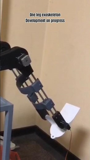 One leg Exoskeleton Development 🕵️ | Mechatronics #innovation #engineering #iot #robotics