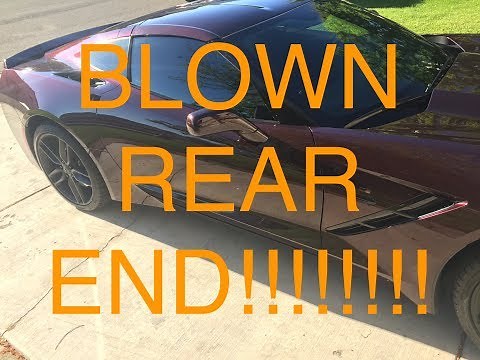 C7 Corvette Rear End Failure With Launch Control Explained