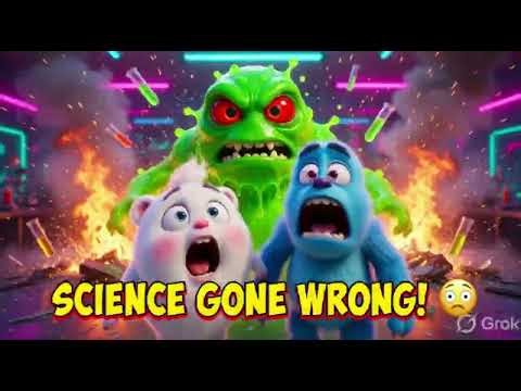 Science Gone WRONG! 😳 Bobo & Dodo Crazy Experiments + Slime Attack