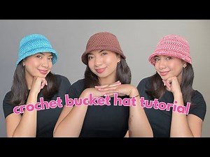 Crochet Bucket Hat Tutorial | 2 Hour Project