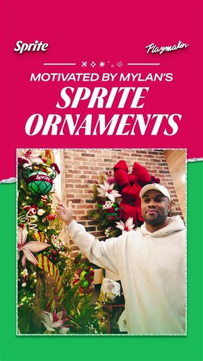 Basketball Meets Festivity with Sprite Winter Spiced Cranberry