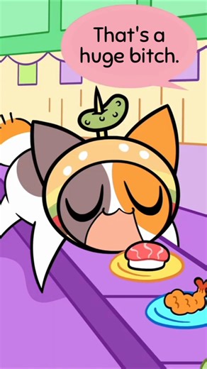 Chikn Nuggit (EDITED) - I want to let my intrusive thoughts win at rotating sushi... #chiknnuggit