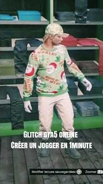 Créer ton treillis en jogger gta5 online