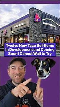 Twelve NEW Taco Bell Items In the Works 🌮🔥 #tacobell #fastfood